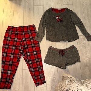 Three piece pajama set!